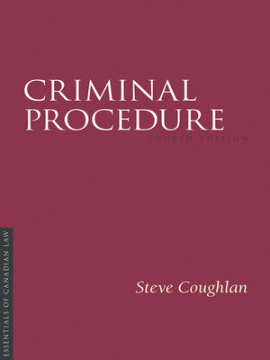 cover image of Criminal Procedure